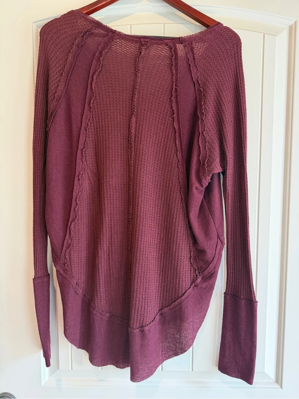 Free People - We The Free Catalina Waffle Knit Top Small - Picture 4 of 11